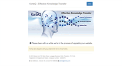 Desktop Screenshot of korteq.com